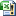 Office Excel 2007 XML macro-enabled workbook icon