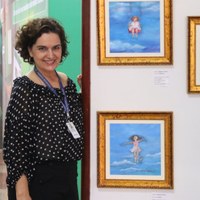 Márcia Vieira e suas aquarelas