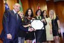 VEREADORAS ENTREGAM COMENDA CONSUELO NASSER E HOMENAGEIAM MULHERES