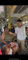 Mandato de Fabrício Rosa lança primeira ação da Ouvidoria Popular "Pega o Busão"