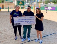 Anderson Sales destina R$ 150 mil para Associação de Beach Tennis do Estado de Goiás