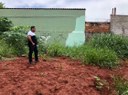 Anderson Sales visita obra abandonada de CMEI na região leste