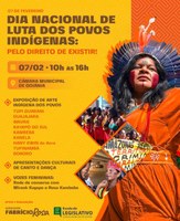 Câmara de Goiânia celebra Dia Nacional de Luta dos Povos Indígenas