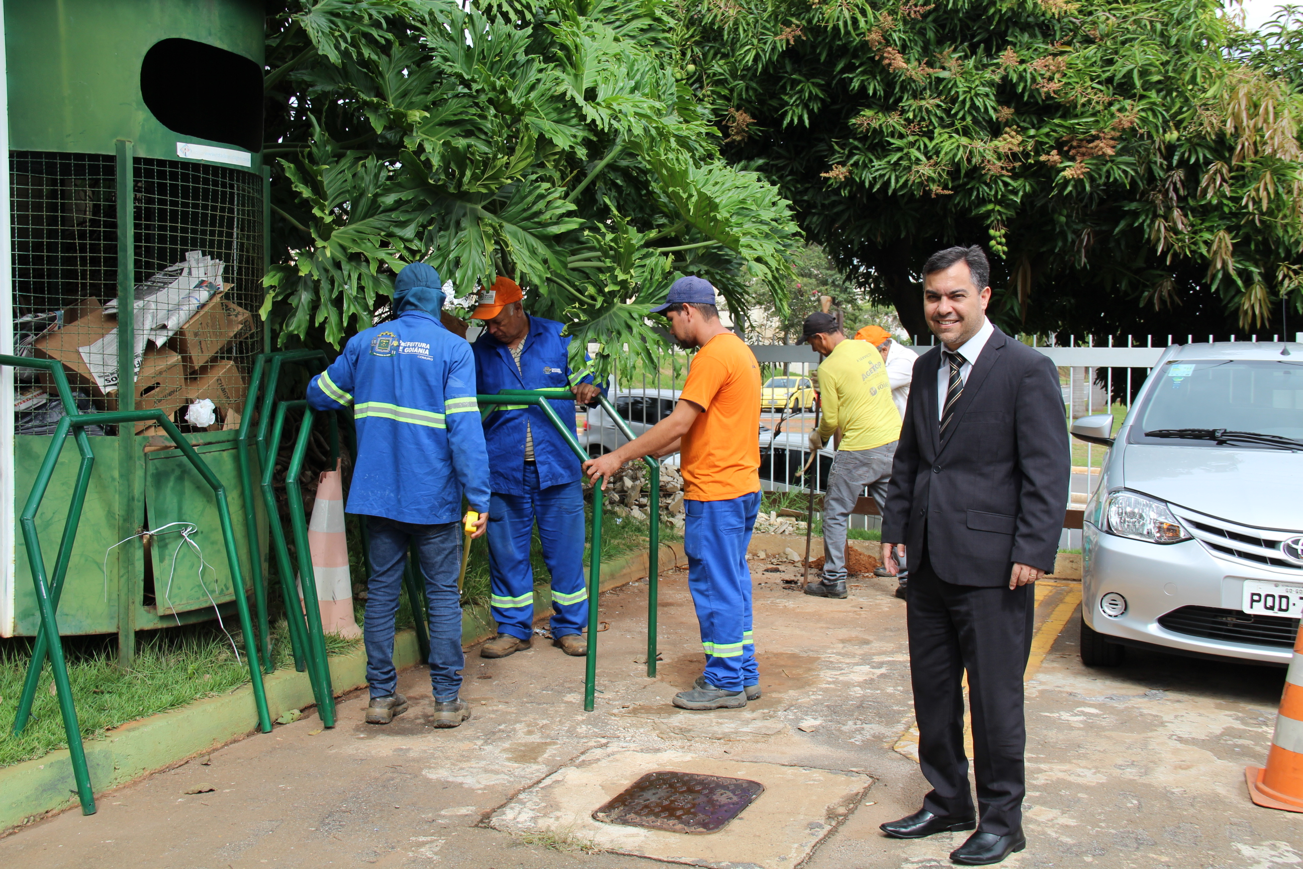 Câmara Municipal de Goiânia ganha bicicletário