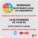 Câmara Municipal de Goiânia participa de workshop sobre novo Marco Regulatório do Saneamento nesta quarta