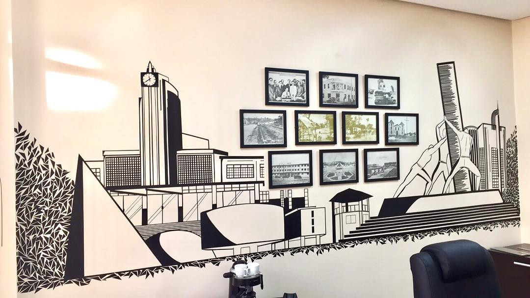 Câmara Municipal de Goiânia recebe exposição de Tape Art 