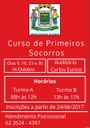 Câmara promove curso de primeiros socorros todos os sábados de setembro