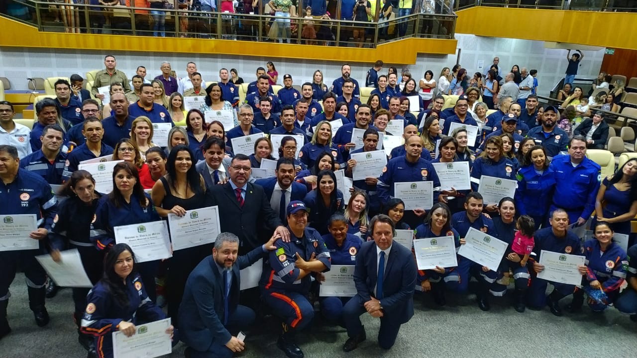 Câmara promove Sessão Especial em homenagem a Socorristas