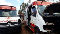CEI encontra ambulância com manutenção de quase R$80 mil sucateada