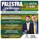 Com apoio de Kitão, Câmara recebe palestra sobre Direito Constitucional