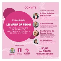 Comissão de Defesa e dos Direitos da Mulher promove 1º Seminário Lei Maria da Penha e Políticas Públicas de Combate e Prevenção à Violência Contra a Mulher