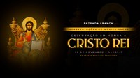 Dia 22, Gabriela Rodart promoverá celebração em honra a Cristo Rei com apresentações de música sacra