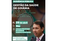 Gestão da saúde em Goiânia será discutida durante audiência pública na segunda-feira, 29