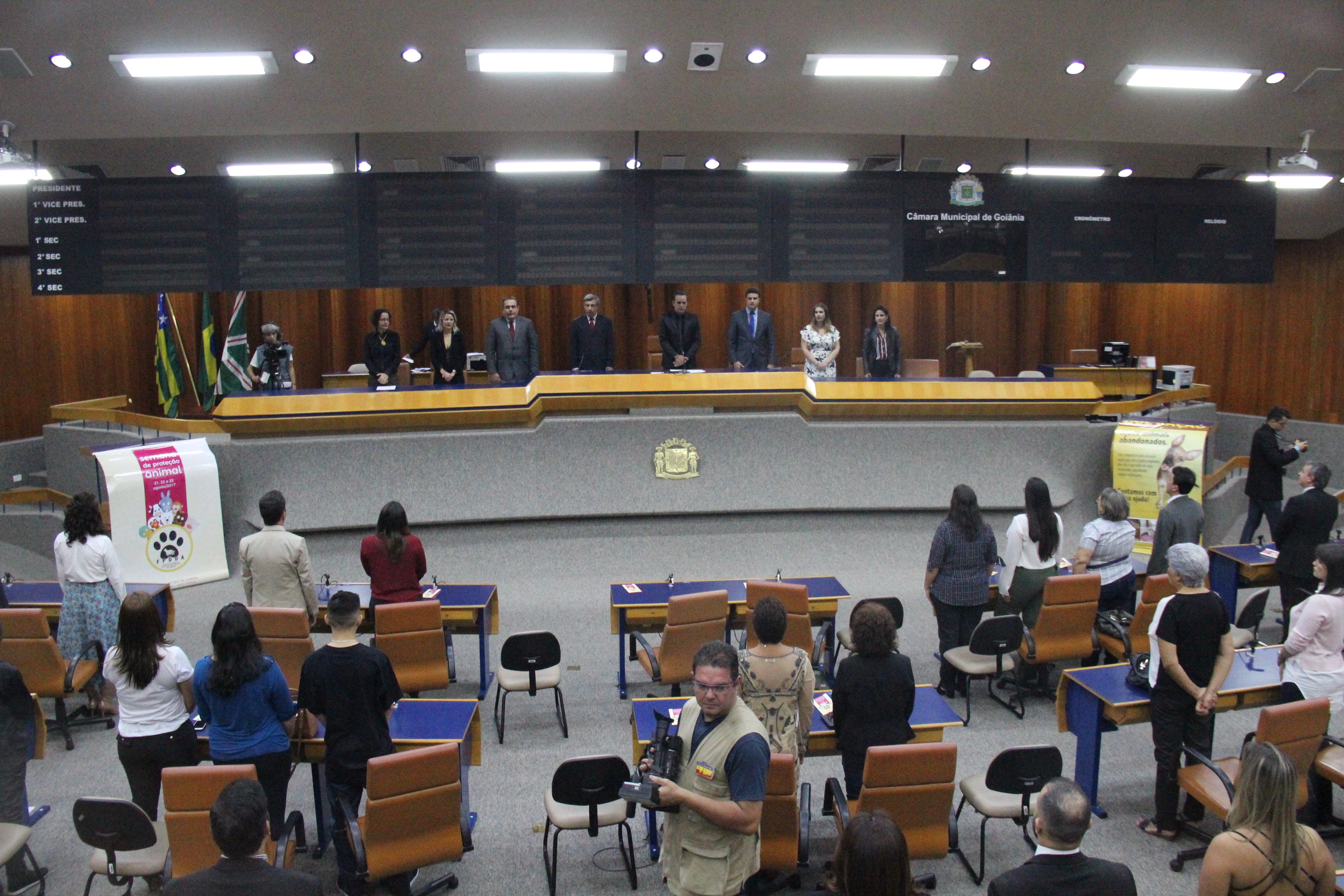 Homenagem a defensores de animais marca a abertura da 1ª Semana de Proteção Animal