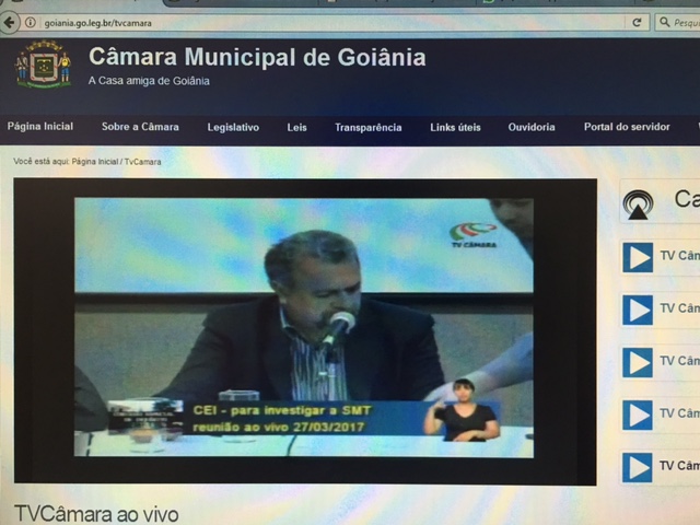 Instalação da CEI da SMT é transmitida ao vivo