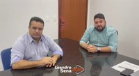 Leandro Sena se reúne com presidente do Conselho Regional de Odontologia de Goiás para receber demandas da categoria