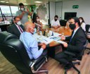 Marlon participa de audiência com prefeito e representantes do setor de eventos