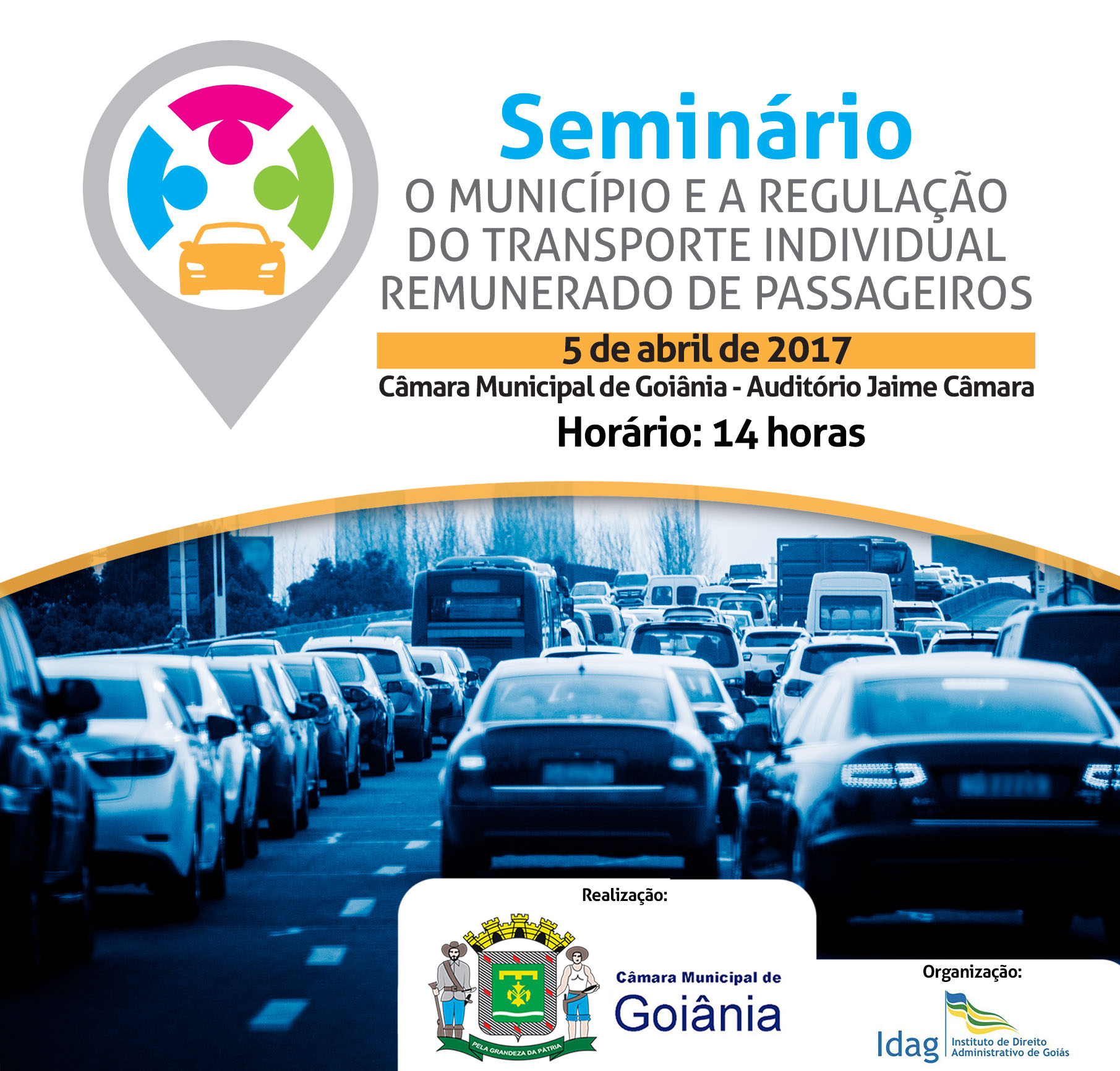 "O seminário vai nos mostrar o melhor caminho a seguir", afirma Andrey Azeredo sobre transporte individual de passageiros