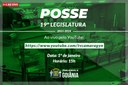 Posse do prefeito, vice e vereadores será transmitida ao vivo pela TV Câmara