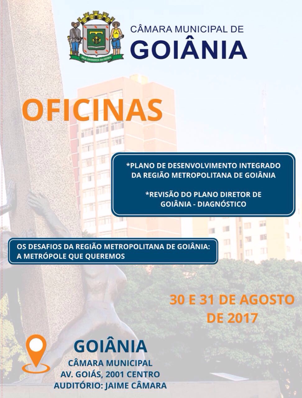 Presidente da Câmara fala à imprensa sobre o Plano Diretor e o desenvolvimento da Capital  