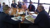Willian Veloso representa moradores do Center Ville em reunião com o prefeito Rogério